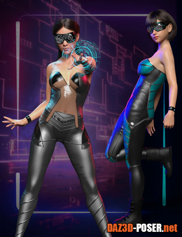 Dawnload Meta Suit for Genesis 8 and 8.1 Females for free