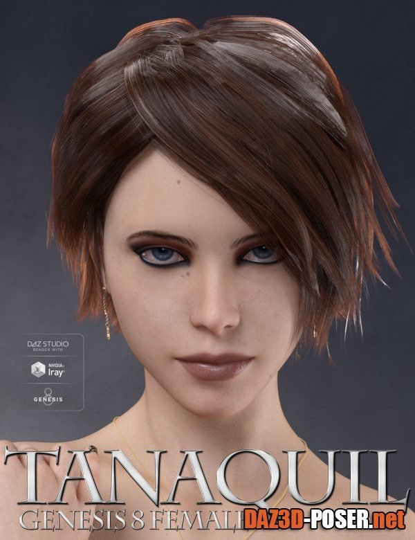 Dawnload Tanaquil for Genesis 8 Female for free