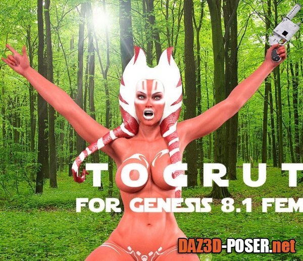 Dawnload Togruta For Genesis 8.1 Females + Speeder for free