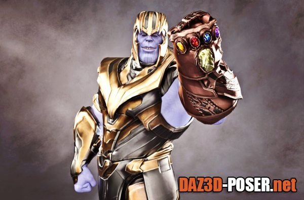 Dawnload Thanos For Genesis 8 Male for free