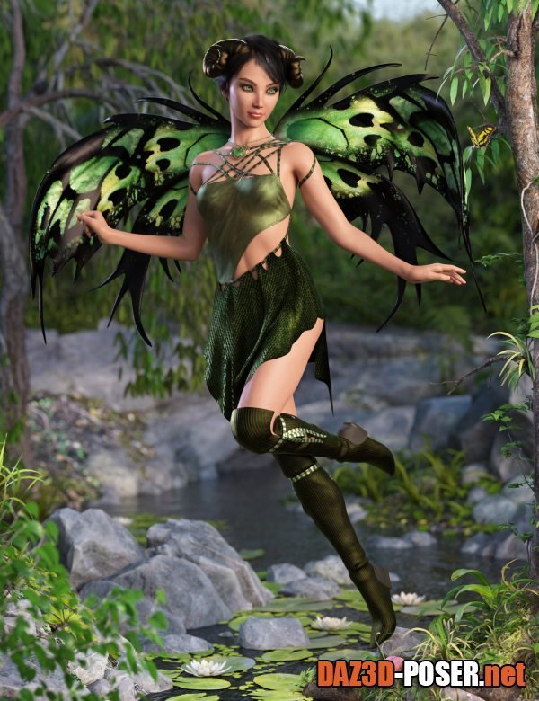 Dawnload dForce Melantha Outfit for Genesis 8 and 8.1 Females for free