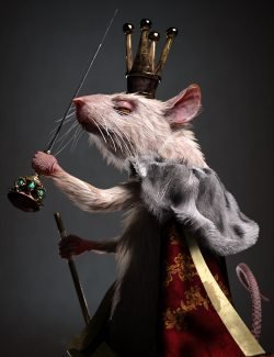 Mouse King for Genesis 8.1 Males