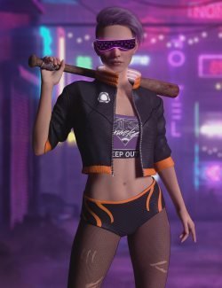 Cyber Fashion Outfit Set for Genesis 8 Females