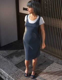 dForce Maternity Dress for Genesis 8 Female(s)