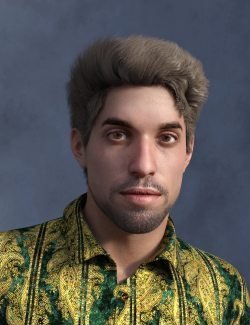 Mick, Hair and dForce Outfit for Mick Genesis 8 and 8.1 Males