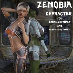 Zenobia for Genesis 3 and 8 Female