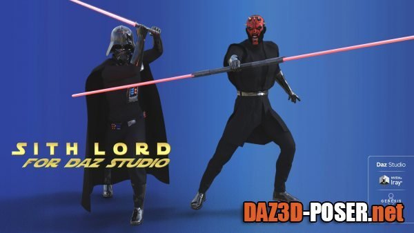 Dawnload Sith Lord For Daz Studio Genesis 8 and 8.1 Male for free