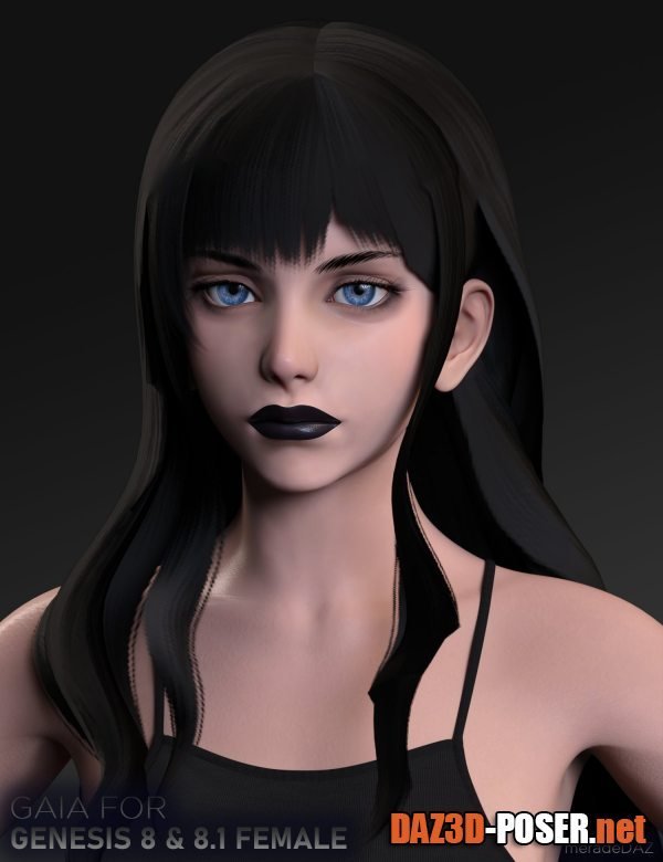 Dawnload Gaia For Genesis 8 and 8.1 Female for free