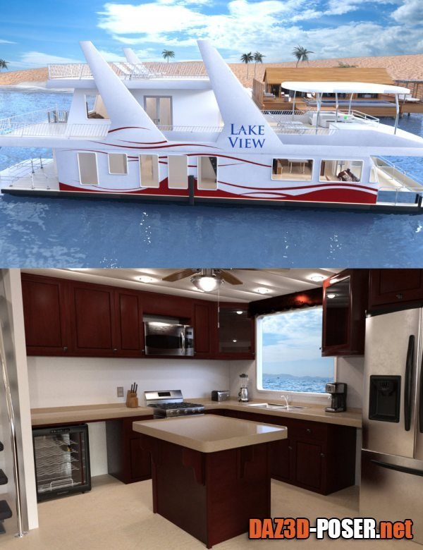 Dawnload FG Luxury House Boat for free
