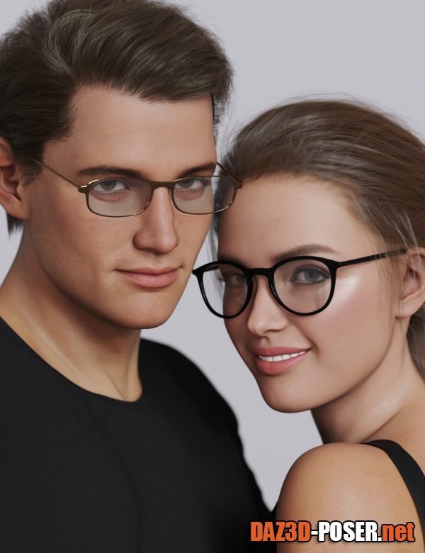 Dawnload Glasses Bundle for Genesis 8 and 8.1 for free