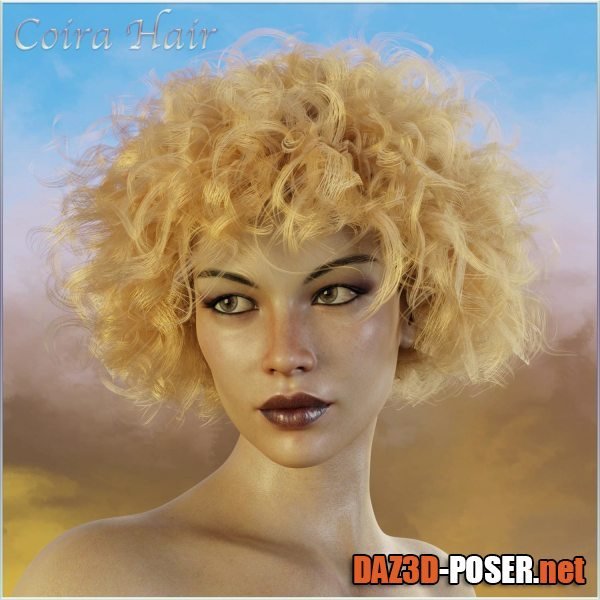 Dawnload Coira Hair for G3/G8 Daz for free
