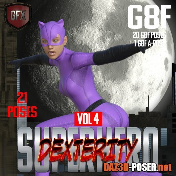 Dawnload SuperHero Dexterity for G8F Volume 4 for free