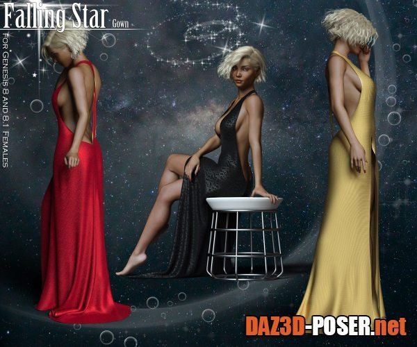 Dawnload Falling Star Gown for free