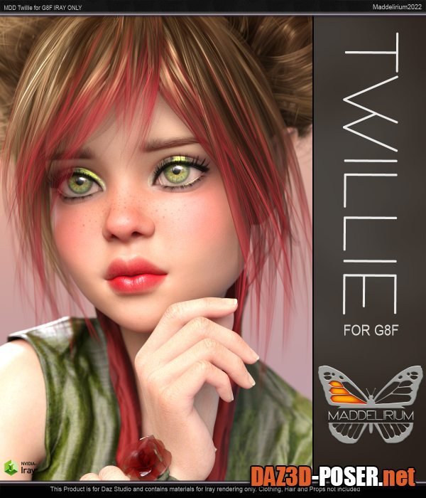 Dawnload MDD Twillie for G8F (IRAY Only) for free