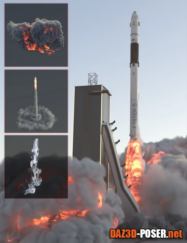 Dawnload KA Rocket Launch VDB for free