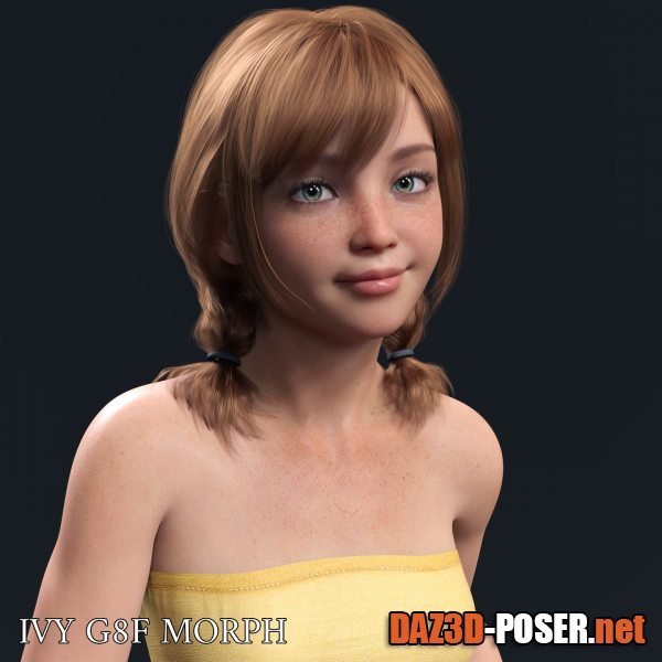 Dawnload Ivy Character Morph For Genesis 8 Females for free