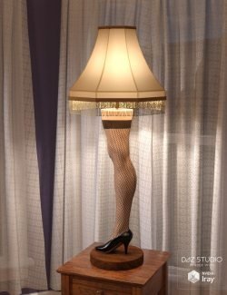 Leg Lamp Iray