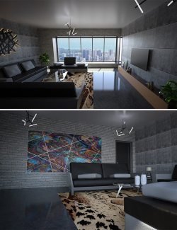 High Rise Living Room