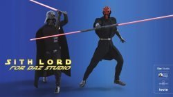 Sith Lord For Daz Studio Genesis 8 and 8.1 Male