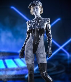 Cosplay Bodysuit dforce outfit for Genesis 8 & 8.1 Female(s)