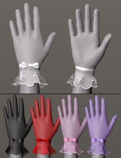 CNB Lace Gloves for Genesis 8 and 8.1 Females
