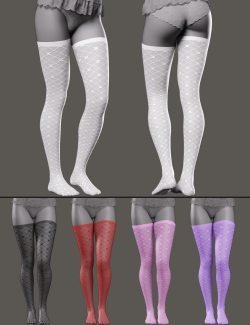 CNB Lace Stockings for Genesis 8 and 8.1 Females