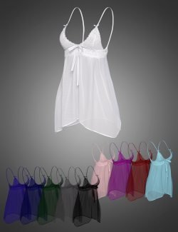 X-Fashion dForce Love Lace Lingerie Top for Genesis 8 and 8.1 Females