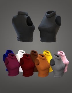 XFashion Crop Top for Genesis 8 and 8.1 Females
