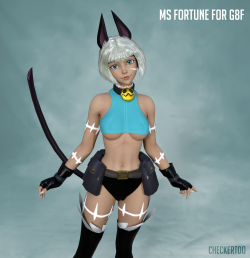 Felina and Ms Fortune Cosplay For G8F
