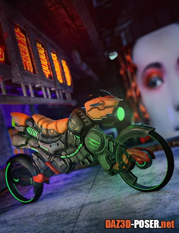Dawnload Afrofuturism Motorcycle for free