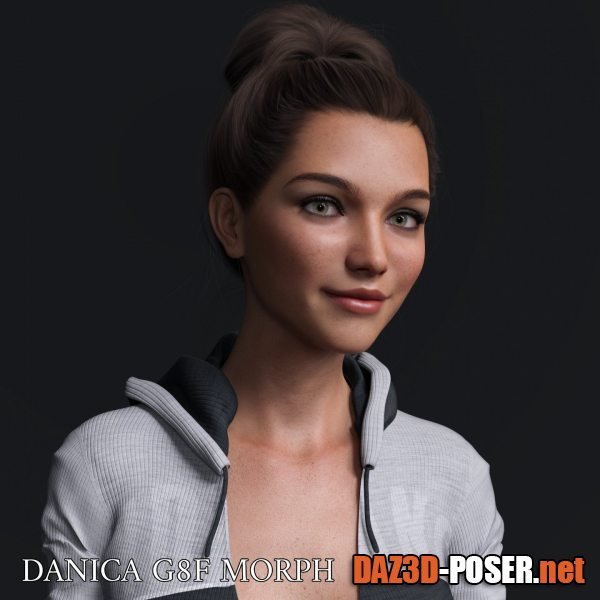 Dawnload Danica Character Morph For Genesis 8 Females for free