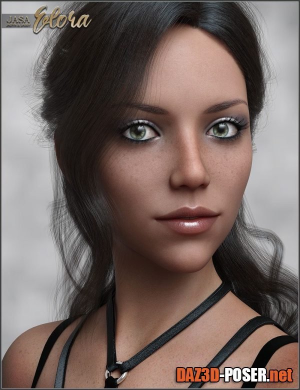 Dawnload JASA Elora for Genesis 8 and 8.1 Female for free