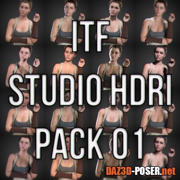 Dawnload ITF Studio HDRI Pack 01 for free