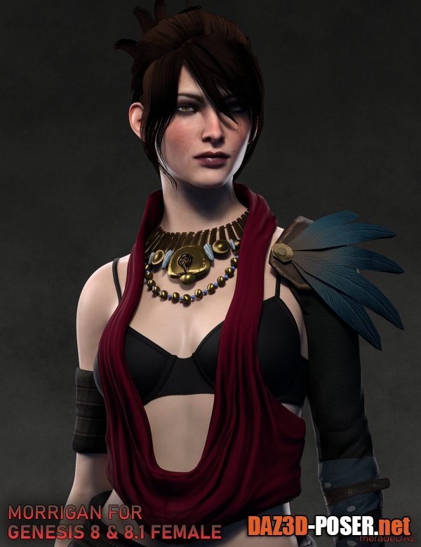 Dawnload Morrigan For Genesis 8 and 8.1 Female for free