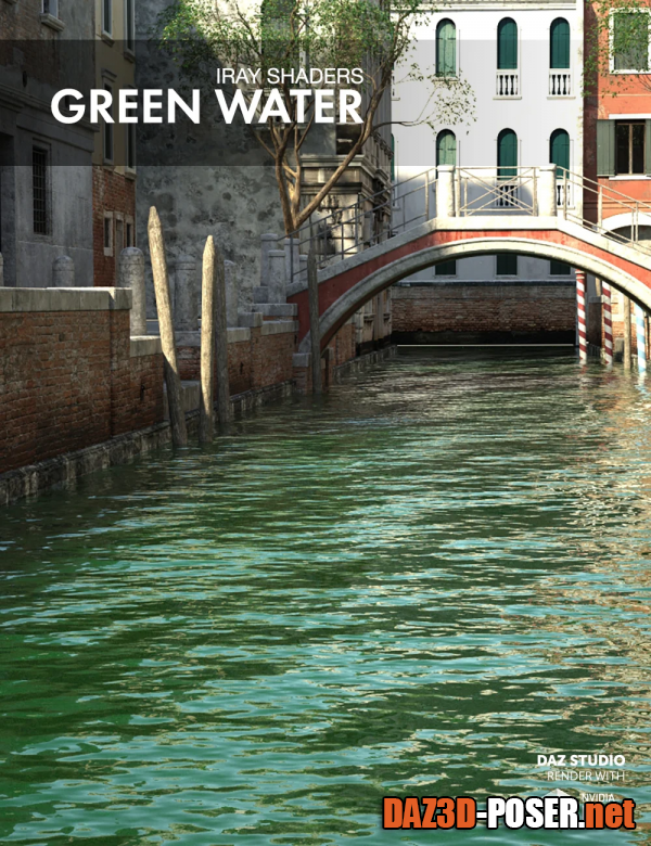 Dawnload Green Water - Iray Shaders for free