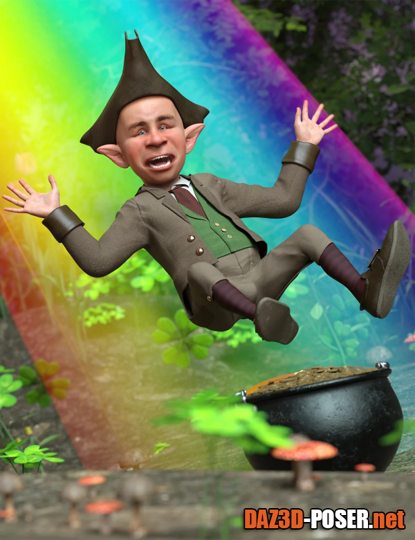 Dawnload Pot of Gold Poses for Leprechaun for free