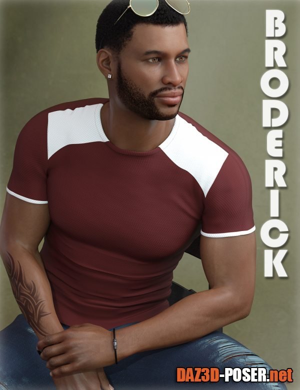 Dawnload Broderick for Genesis 8.1 Male for free
