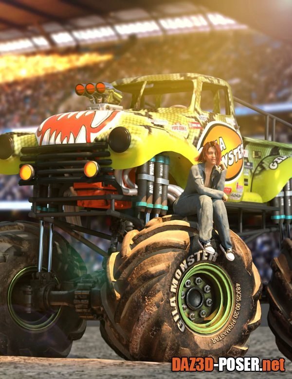 Dawnload Gila Monster Truck for free