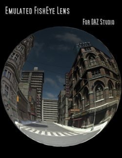 Emulated FishEye Lens for DAZ Studio
