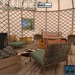 Yurts for Daz Studio