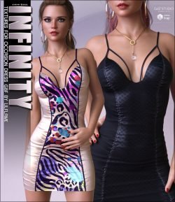 Infinity Textures for dForce Occasion Dress G8F