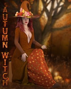 dforce – Autumn Witch Genesis 8