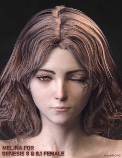 Melina For Genesis 8 and 8.1 Female