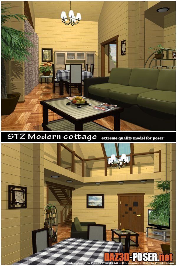 Dawnload STZ Modern cottage for free