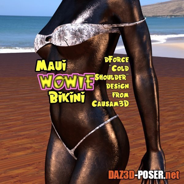 Dawnload Maui Wowie Bikini for Genesis 8.X Females for free