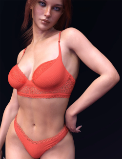 X-Fashion Private Lingerie Set For Genesis 8 and 8.1 Females