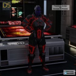 Mass Effect Terminus Armor for Genesis 8 Female