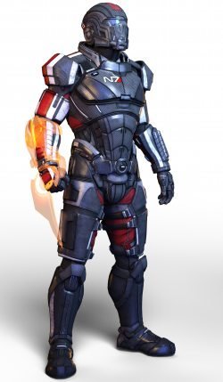N7 Armor for Genesis 8 Males
