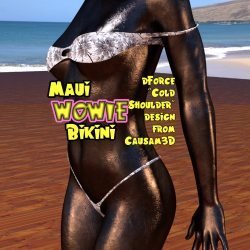 Maui Wowie Bikini for Genesis 8.X Females