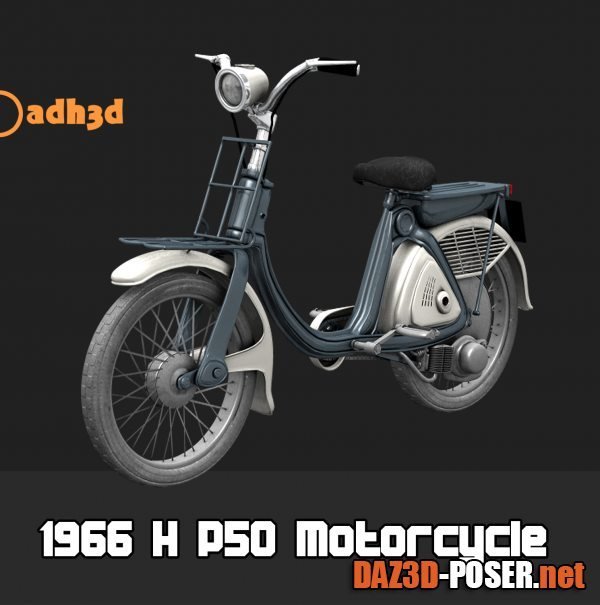 Dawnload 1966 H P50 motorcycle for free